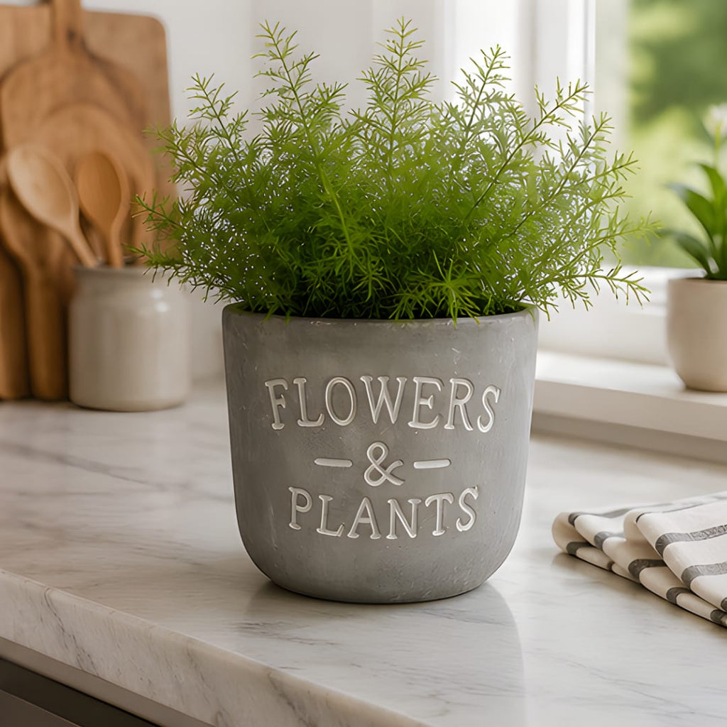 Flowers & Plants Concrete Planter