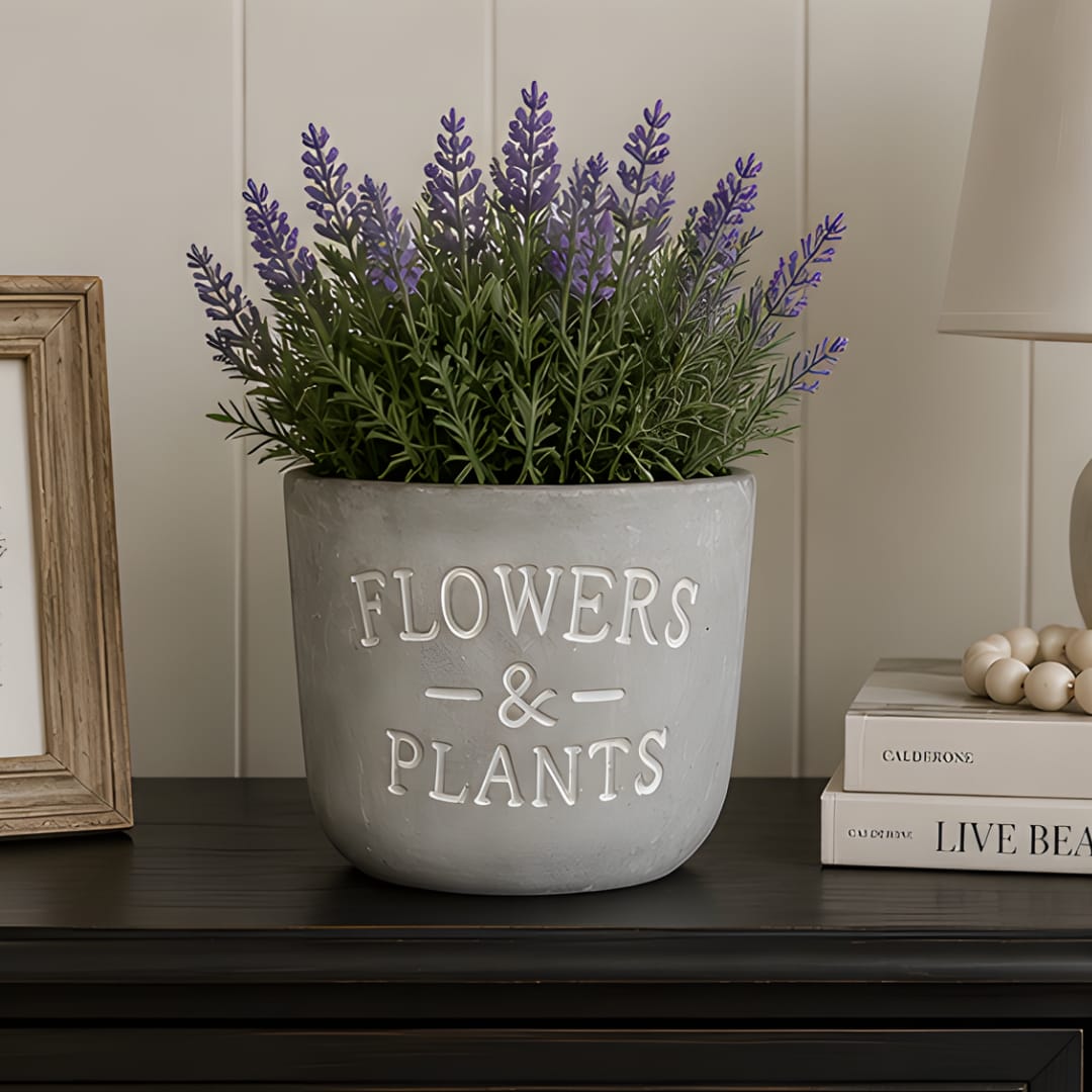 Flowers & Plants Concrete Planter