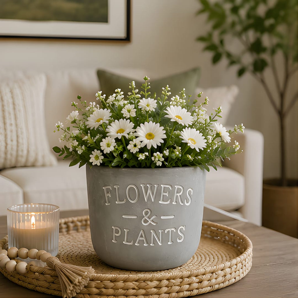 Flowers & Plants Concrete Planter